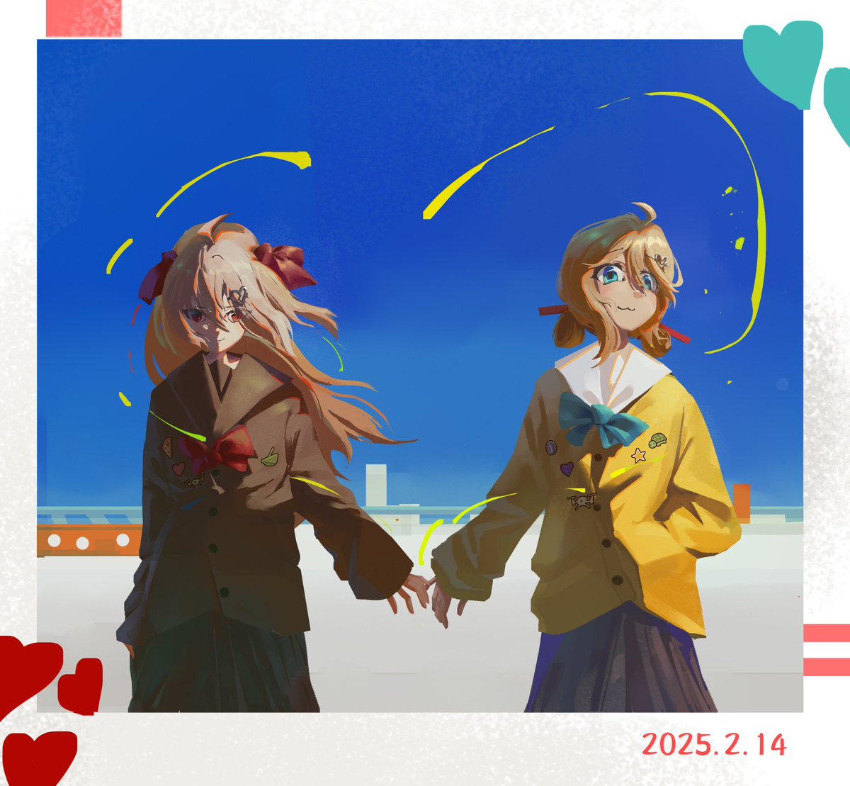 herenjun666's tweet image. which one❤️❤️❤️ #heartheartart #neurosama #VTuber
