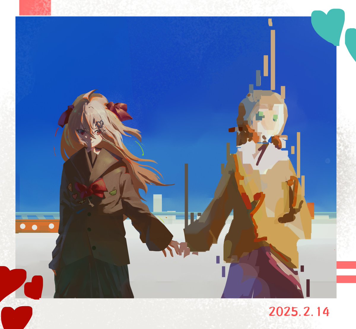herenjun666's tweet image. which one❤️❤️❤️ #heartheartart #neurosama #VTuber