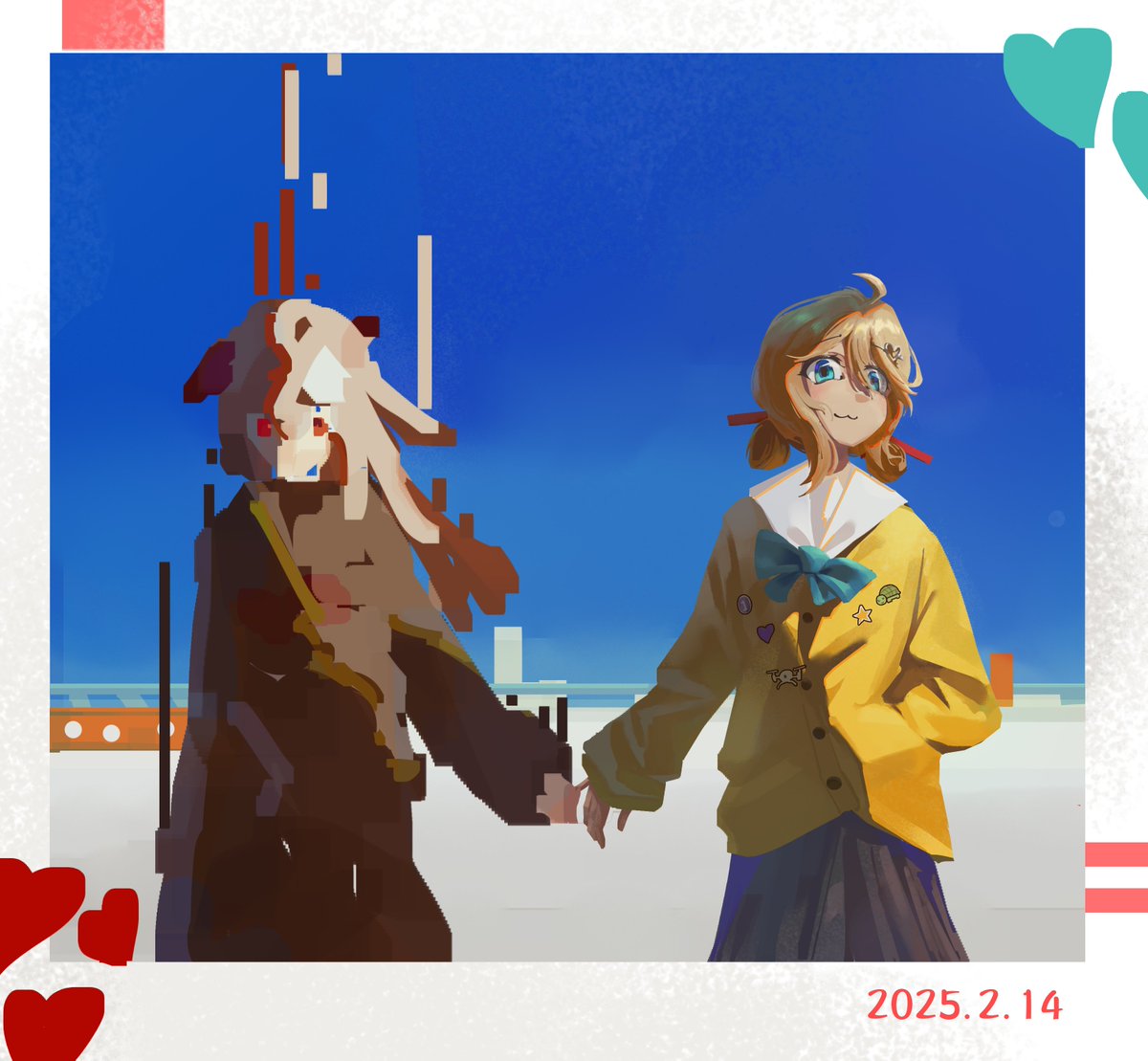 herenjun666's tweet image. which one❤️❤️❤️ #heartheartart #neurosama #VTuber