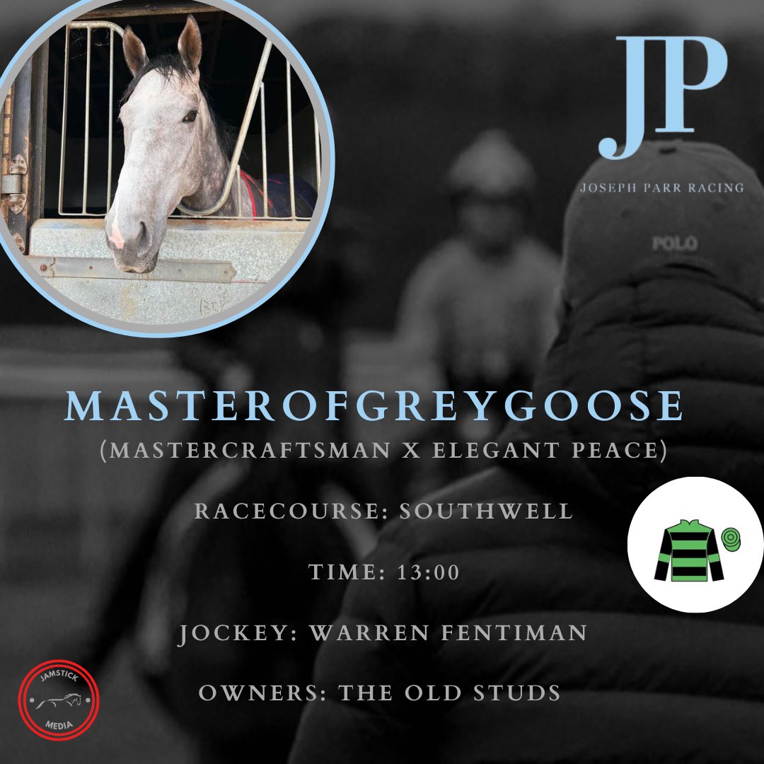ParrRacing's tweet image. 2οΈβ£ runners for the team today ππΌ
Masterofgreygoose heads to @Southwell_Races under @FentimanWarren for The Old Studs
Mamdoh also runs for the team at @Southwell_Races with @Luke_Morris88 taking the ride.
Good luck to all connections πͺπ½
#JPracing