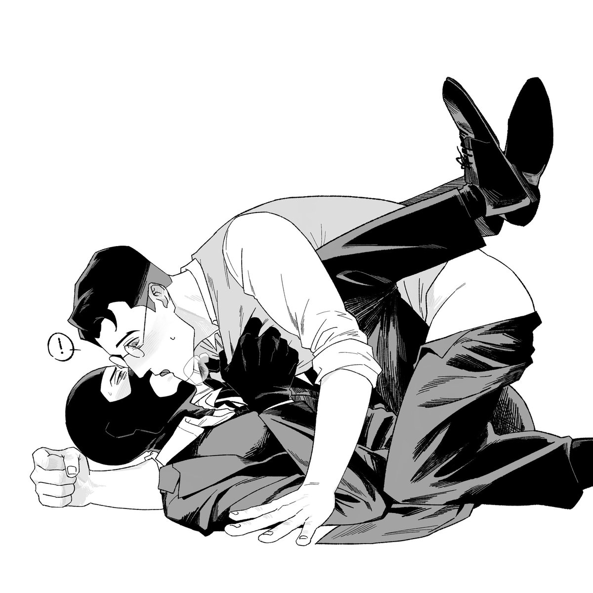 niwuT_T's tweet photo. #TF2 
medic×spy https://t.co/1JnpJ1ab3R