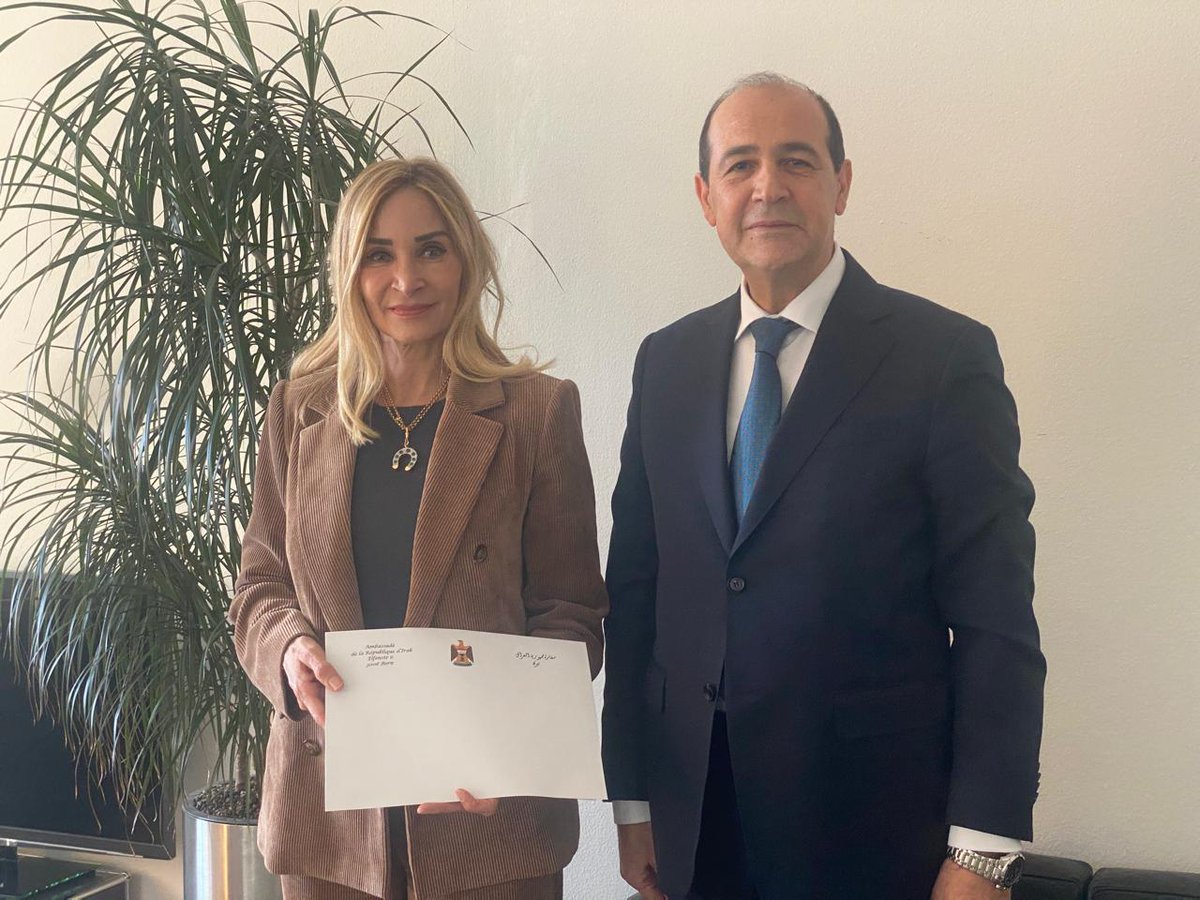 التقى القائم بالأعمال المؤقت، الدكتور محمد جواد مهدي، بالسفيرة مونيكا شميتز كيرغوز يوم الجمعة الموافق 7 فبراير 2025.

وخلال اللقاء، قدّم القائم بالأعمال التهاني للسفيرة كيرغوز بمناسبة توليها مهام عملها الجديد، كما ناقش معها سبل تعزيز العلاقات بين البلدين الصديقين وآليات تطويرها.