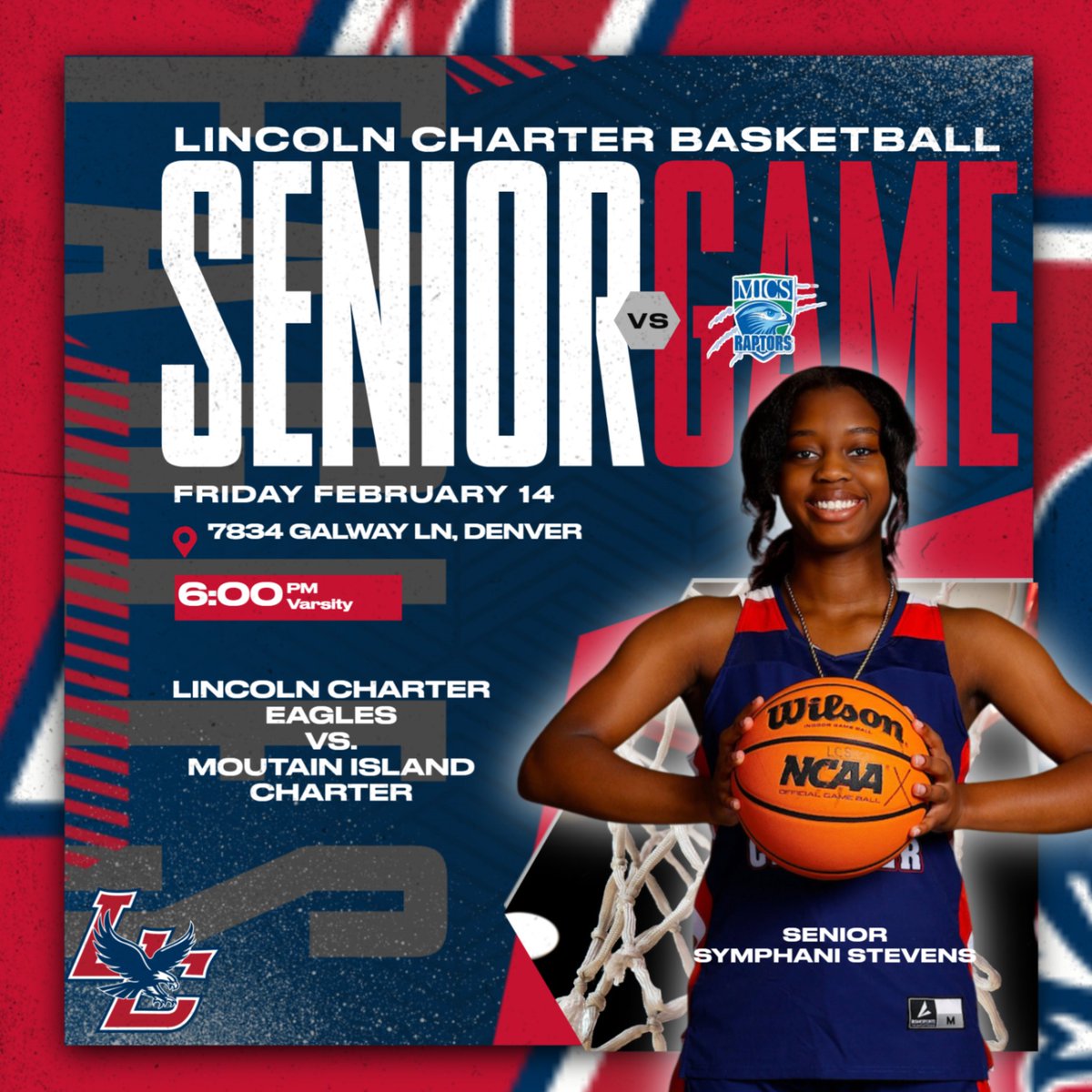 LCS__Athletics's tweet photo. TODAY is HS Basketball🏀GAMEDAY at LC-Denver!
🎓Senior Night for BBall&amp;Cheer🎓
📅 » Fri, Feb. 14
🆚 » MICS
📍 » 7834 Galway LN Denver NC
⏰ » 4:30pm JVB//6:00pm VG//VB to follow
🎟️ » $7 on GoFan
🎥 » NFHSNetwork https://t.co/hauWgSB8zu