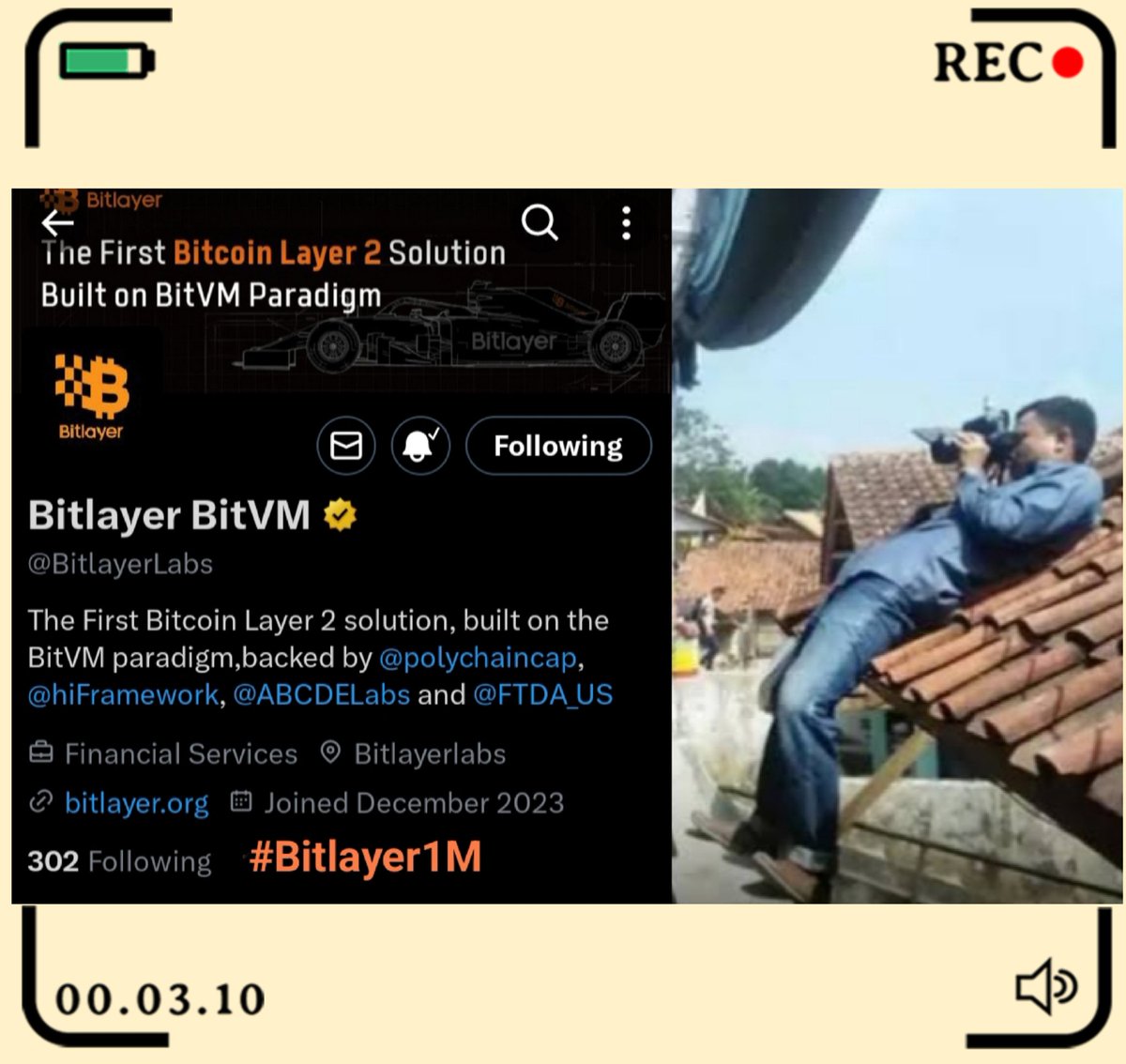 Artomoroterus's tweet image. Reach 1 million followers! The journey is truly extraordinary, great future for Bitlayer!
@0xBarock @EmangLGT
Gas
#Bitlayer1M #Bitlayer
