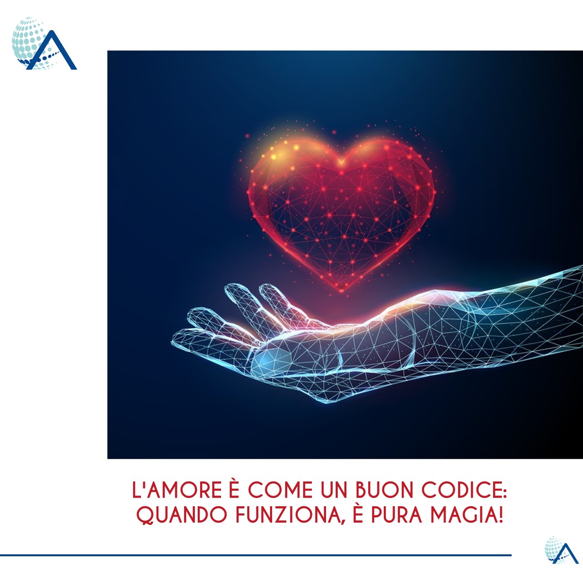 ASSISrl's tweet photo. 🩷Buon San Valentino dalla nostra azienda, dove ogni progetto nasce con passione e innovazione.
.
#DigitalInnovation #InformaticaConAmore #CodingWithPassion #TechCommunity #WorkWithHeart" https://t.co/C4edJCPe4h