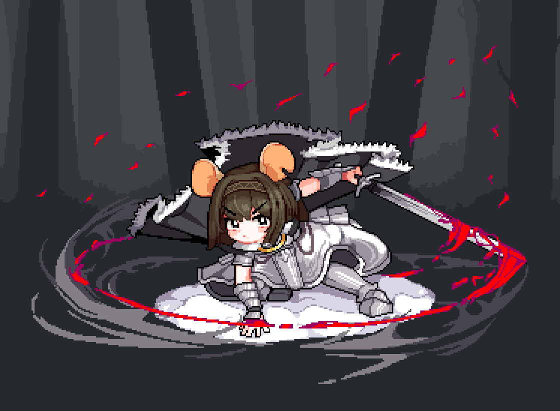 🐀⚔️ #pixelart #ドット絵 #RimWorld