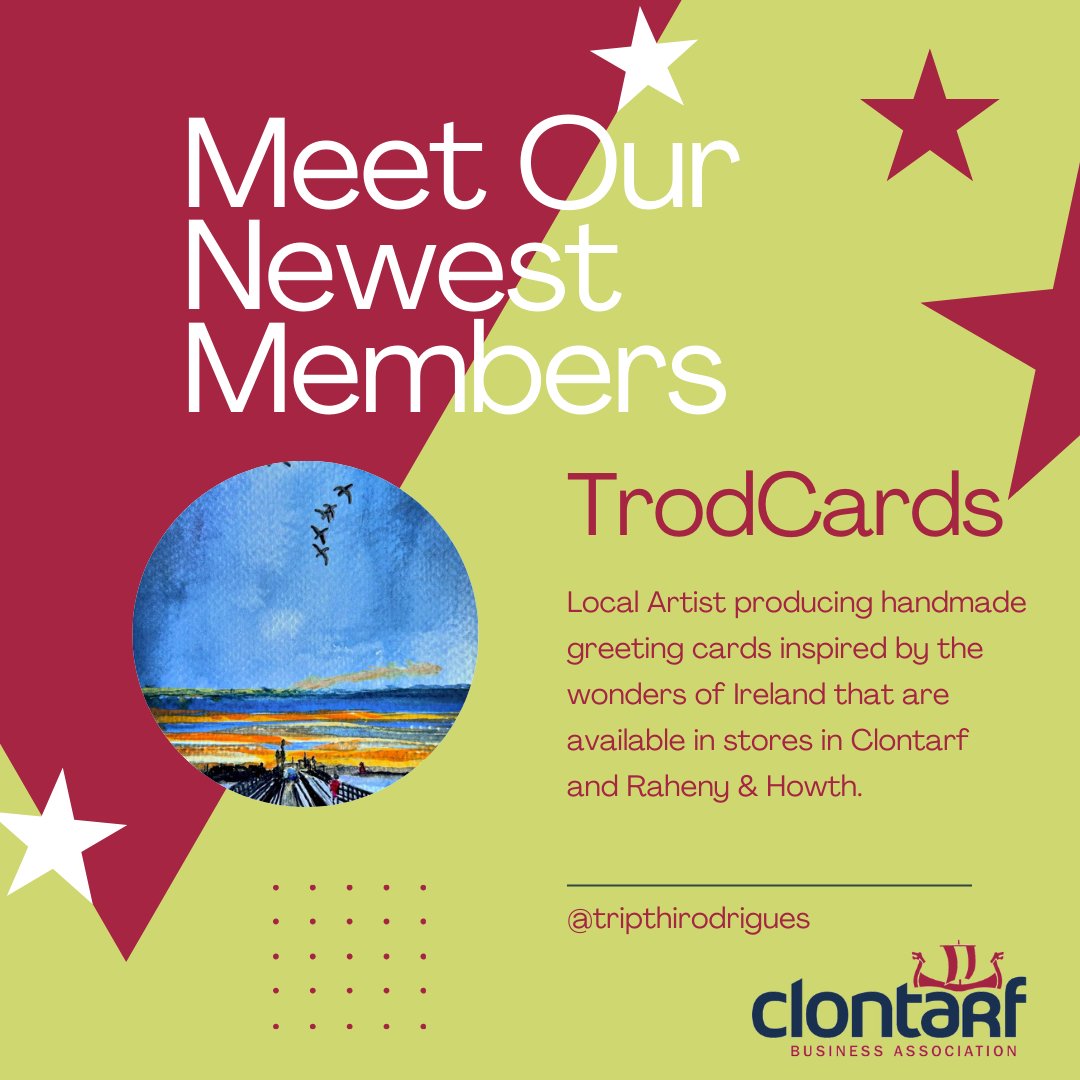 Delighted to welcome our newest members to the Clontarf Business Association! We’re proud to support these amazing local businesses! Show them some love and check out what they have to offer. 
#ClontarfBusinessAssociation #SupportLocal #NewMembers #WelcomeToTheFamily