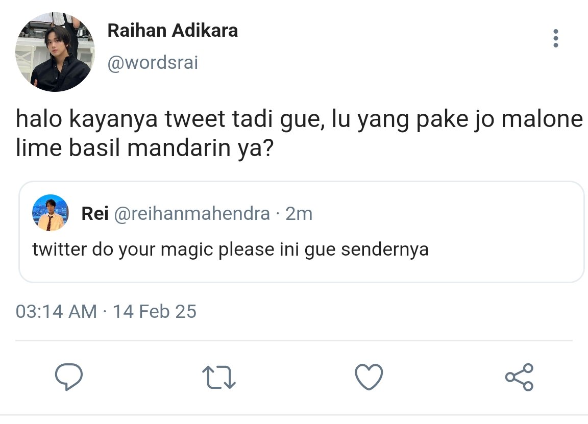 WHOTFAYA's tweet photo. #RAIREI : How i started 'Thinkin bout You'

hyuckren / dongren few tweets au
© WHOTFAYA - 2025 https://t.co/kYrbyTKFjo