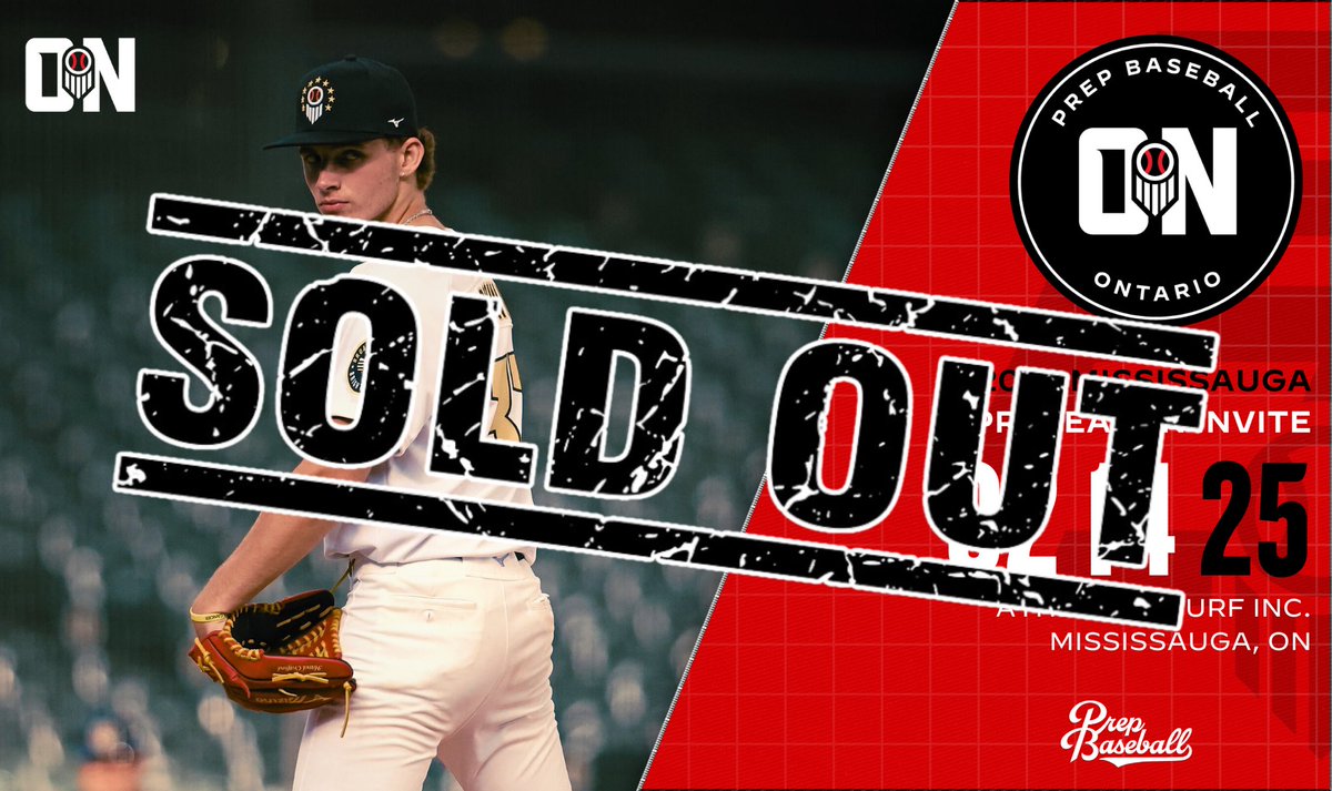 𝐌𝐢𝐬𝐬𝐢𝐬𝐬𝐚𝐮𝐠𝐚 𝐏𝐫𝐞𝐬𝐞𝐚𝐬𝐨𝐧 𝐈𝐧𝐯𝐢𝐭𝐞

80+ players at the Athelte’s Turf this morning as we kickoff event week.

Cummins, Reinguette, Gonthier, Hill, Arnold, Cordeiro, the Wallace brothers, Jackson (<a href="/SeattleUBase/">Seattle U Baseball</a> commit) &amp; more.

Roster ➡️ loom.ly/oDNJsLQ