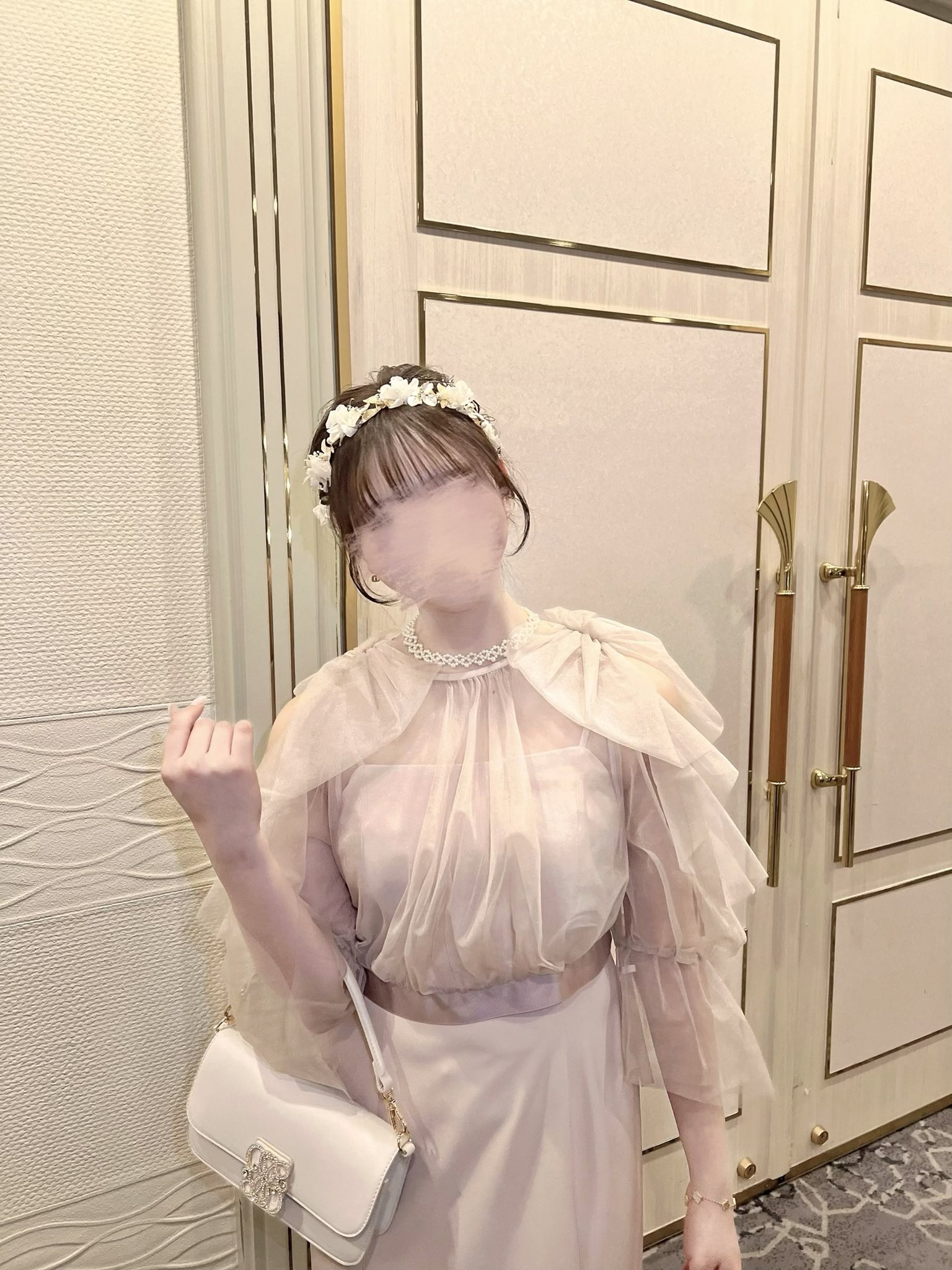 SNIDEL リボンスリーブボレロワンピース Amazon.co.jp: [スナイデル