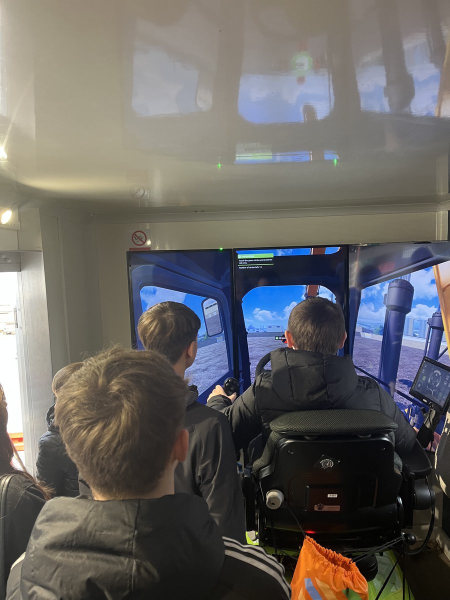 The team have had a busy week celebrating National Apprenticeship Week! We've attended various school events &amp; welcomed pupils from 5 local schools who got to experience a construction simulator &amp; discover the opportunities within the construction &amp; engineering industry!🤩🚧