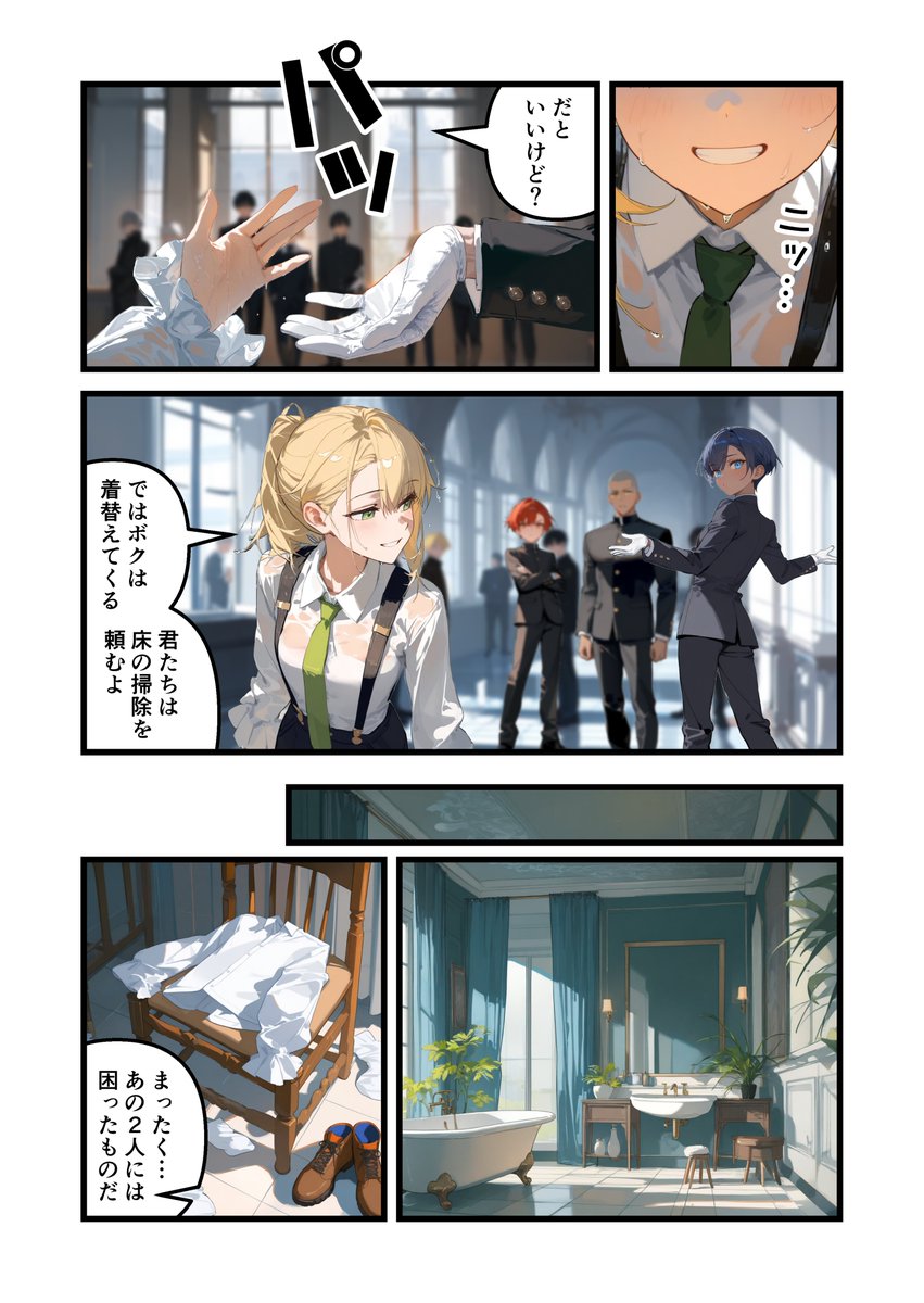 女スパイが男子校に潜入する話(6/7)
#マンガが読めるハッシュタグ #漫画が読めるハッシュタグ #ツイッタSF #SSGP #シュガースパイスガンパウダー