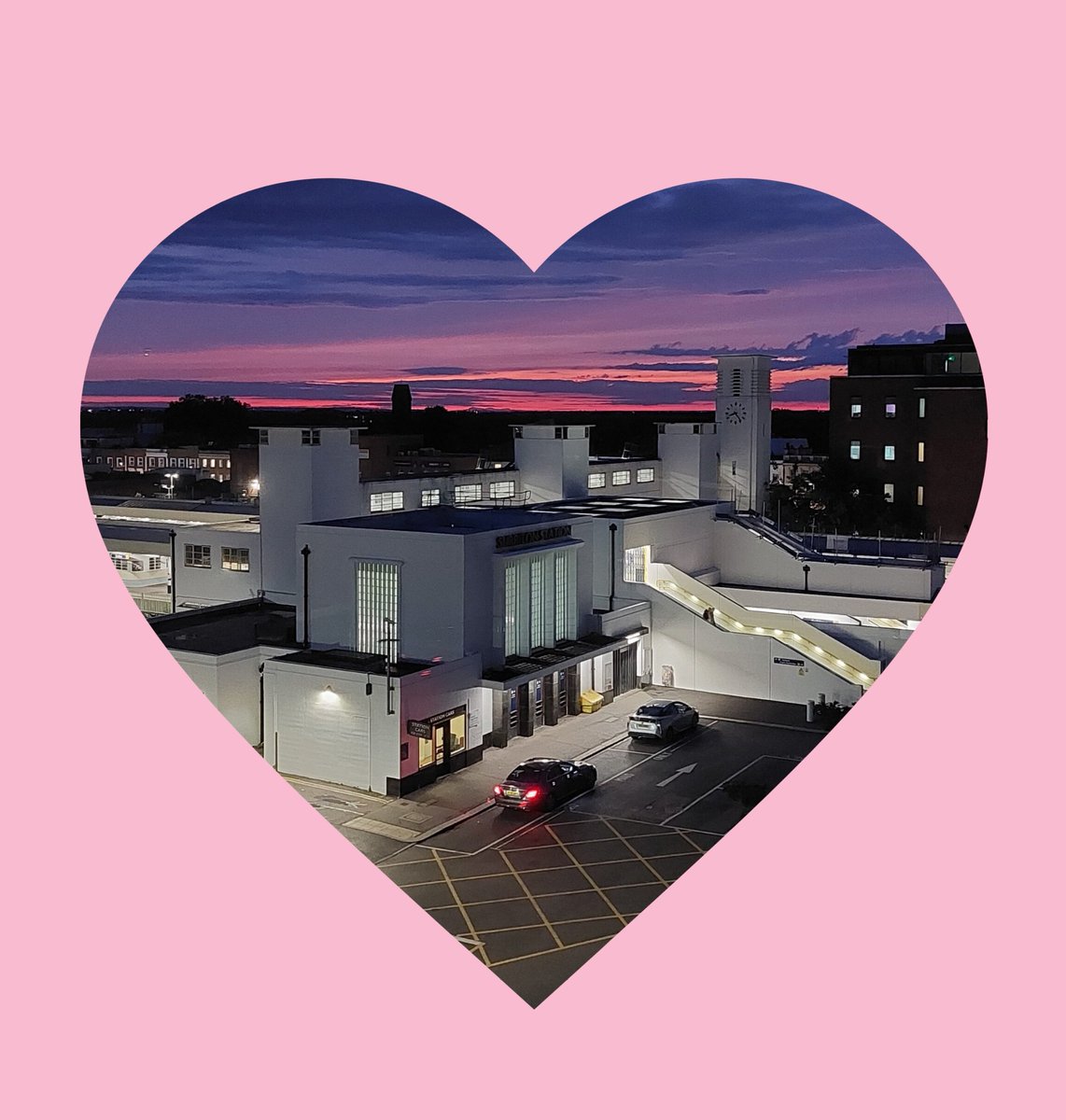 Some of the trains are red,
Some of the trains are blue,
We love Surbiton Station,
And hope you do too!

#HappyValentinesDay #SurbitonStation #VolunteerPower #BetterStickToGardeningNotPoetry