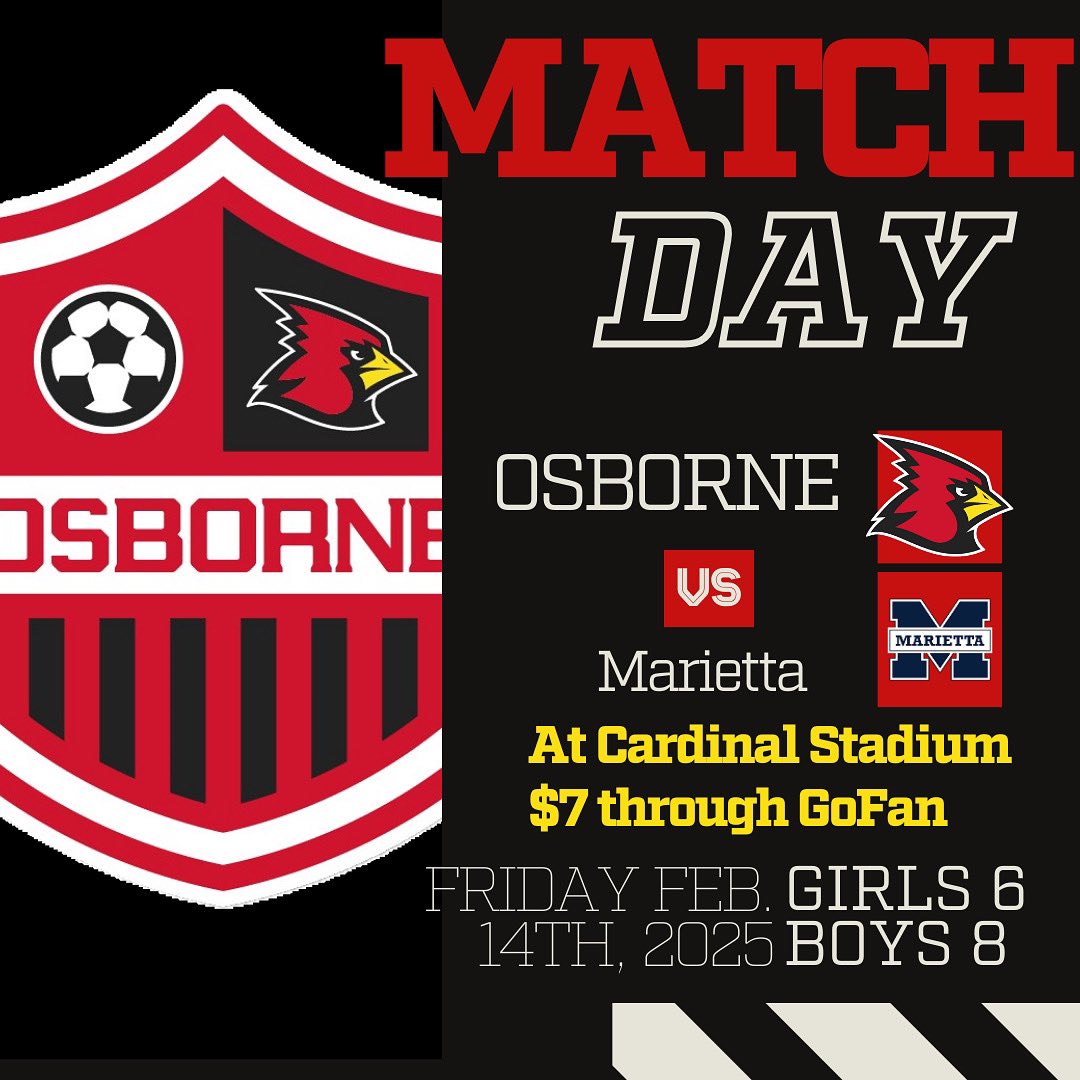 Coach Sandifer (@coach_sandifer) on Twitter photo Home opener to the 2025 season!!! Alumni night!! Come be recognized at halftime of the boys game <a href="/OHSFutbol/">OHS Soccer Squad</a> <a href="/osbcardinals/">Osborne Athletics</a> <a href="/rlosbornehs/">Osborne High School</a> <a href="/OsbornePrincip1/">Osborne_Principal</a> Home opener to the 2025 season!!! Alumni night!! Come be recognized at halftime of the boys game <a href="/OHSFutbol/">OHS Soccer Squad</a> <a href="/osbcardinals/">Osborne Athletics</a> <a href="/rlosbornehs/">Osborne High School</a> <a href="/OsbornePrincip1/">Osborne_Principal</a>