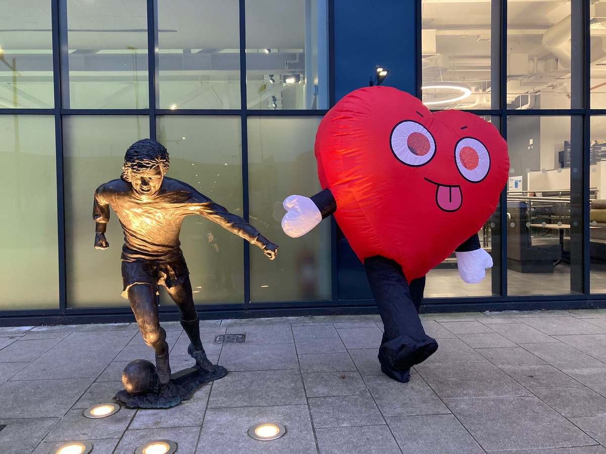 BelfastTrust's tweet photo. ❤️It's Cardiac Rehab Week!

Our Cardiac Rehab Team had a visitor to the rehab classes at Olympia Leisure Centre on this very special day. Love your heart this Valentine's Day! 💝

👉Read more about the Patient Journey here: https://t.co/UIQGmRJJdQ https://t.co/CteC2WdAzy
