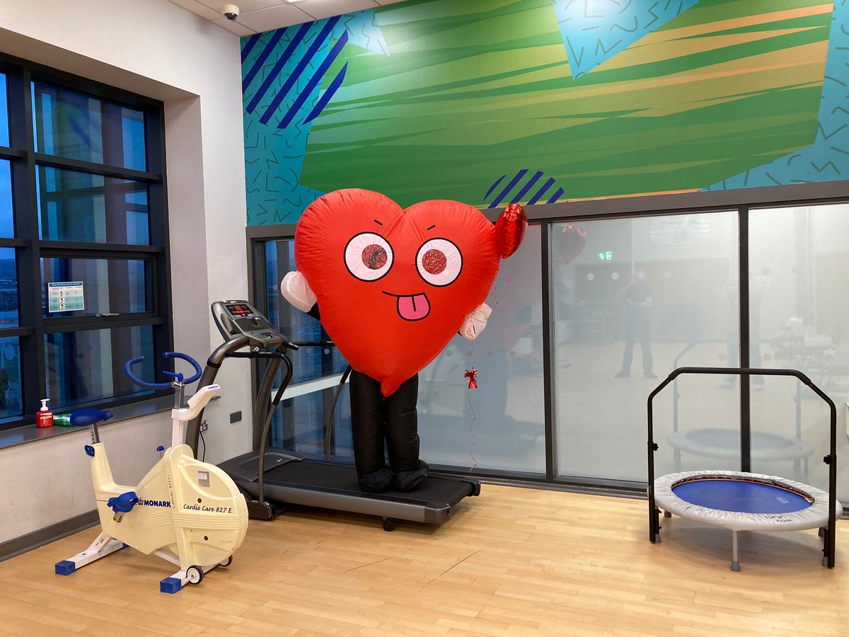 BelfastTrust's tweet photo. ❤️It's Cardiac Rehab Week!

Our Cardiac Rehab Team had a visitor to the rehab classes at Olympia Leisure Centre on this very special day. Love your heart this Valentine's Day! 💝

👉Read more about the Patient Journey here: https://t.co/UIQGmRJJdQ https://t.co/CteC2WdAzy