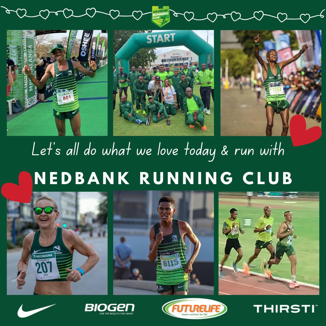 RUNNING ON LOVE TODAY! 

Wishing all our runners a Happy Valentine's Day! May your runs be filled with joy &amp; your hearts be filled with love! 
#MoreThanAClub