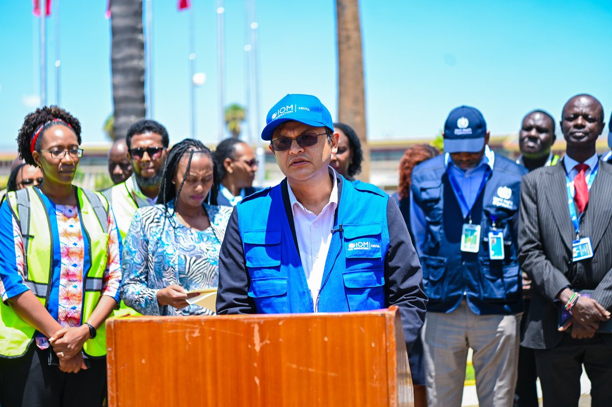 psmuthoni's tweet photo. Strengthening Border Surveillance Against Mpox, Marburg & Ebola

Today,  together with WHO Country Representative Dr. Abdiramane Diallo and IOM Chief Migration Officer Basnet Mukunda we  visited JKIA to engage the Border Management Committee on strengthening disease surveillance and response.

Amid the Mpox outbreak in Kenya and ongoing Marburg and Ebola threats in the region, enhanced border screening, rapid response teams, and public awareness are crucial to preventing disease importation and safeguarding public health.

To bolster surveillance, Terminal 1A, Gate 16 has been designated as the sole entry point for travelers from Uganda and Tanzania, where Marburg and Ebola cases have been reported.  We are deploying a multi-agency approach   to implement the Kenya Emergency Preparedness and Response Plan across all Points of Entry.

Kenya remains steadfast in protecting public health through proactive surveillance and emergency preparedness. By working closely with global partners, we are enhancing our capacity to detect and respond to disease threats at our borders.

We acknowledge the support from WHO, IOM and other partners  in strengthening emergency response efforts, ensuring the country is well-prepared to address emerging health threats in the region.