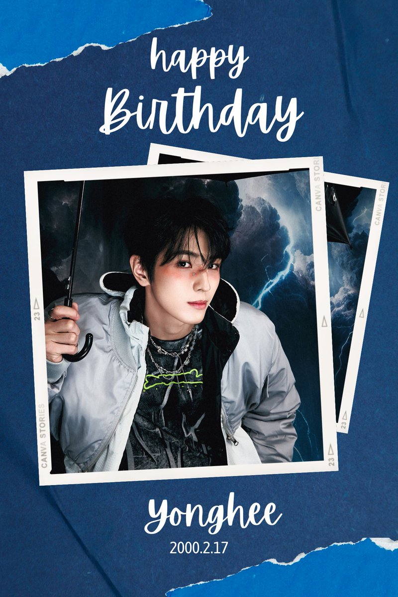 [🎂]

　　☆･.｡*†*｡.･☆･.｡*†*｡.･☆
　　　        2025.02.17
             HAPPY BIRTHDAY
                　YONGHEE
　　☆･.｡*†*｡.･☆･.｡*†*｡.･☆

YONGHEEにとって素敵な1年になりますように✨

#CIX #씨아이엑스 #용희 #김용희