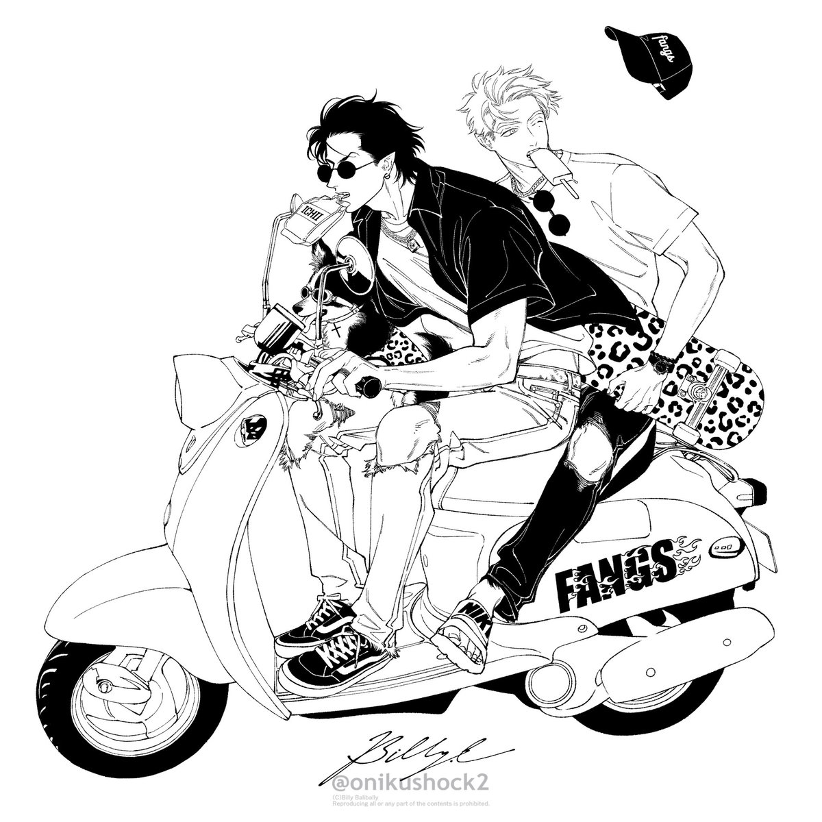 FANGS┊੯•ᓑ\ 🛵💨