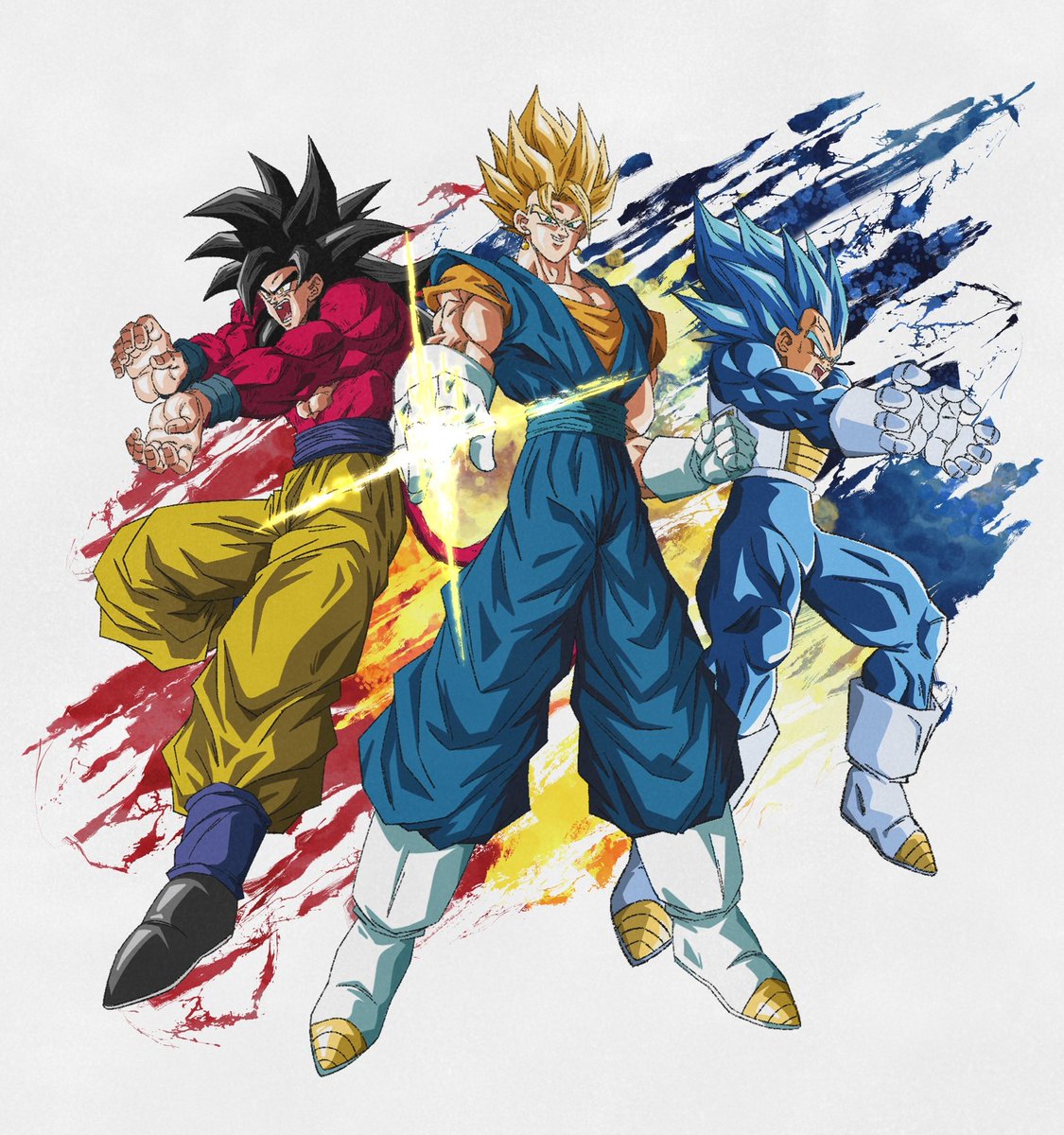 ベジータ10周年 ドッカンバトル 10周年 ゴジータ リペイント