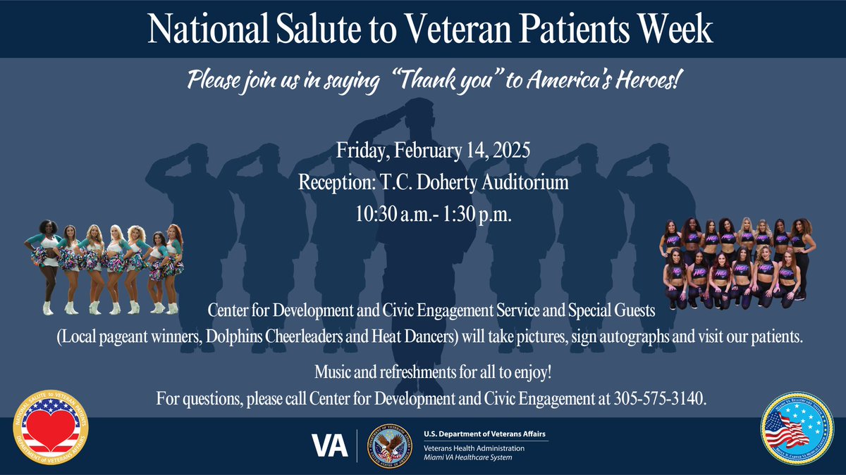 Miami VA (@miamivamc) on Twitter photo Happening today! Happening today!