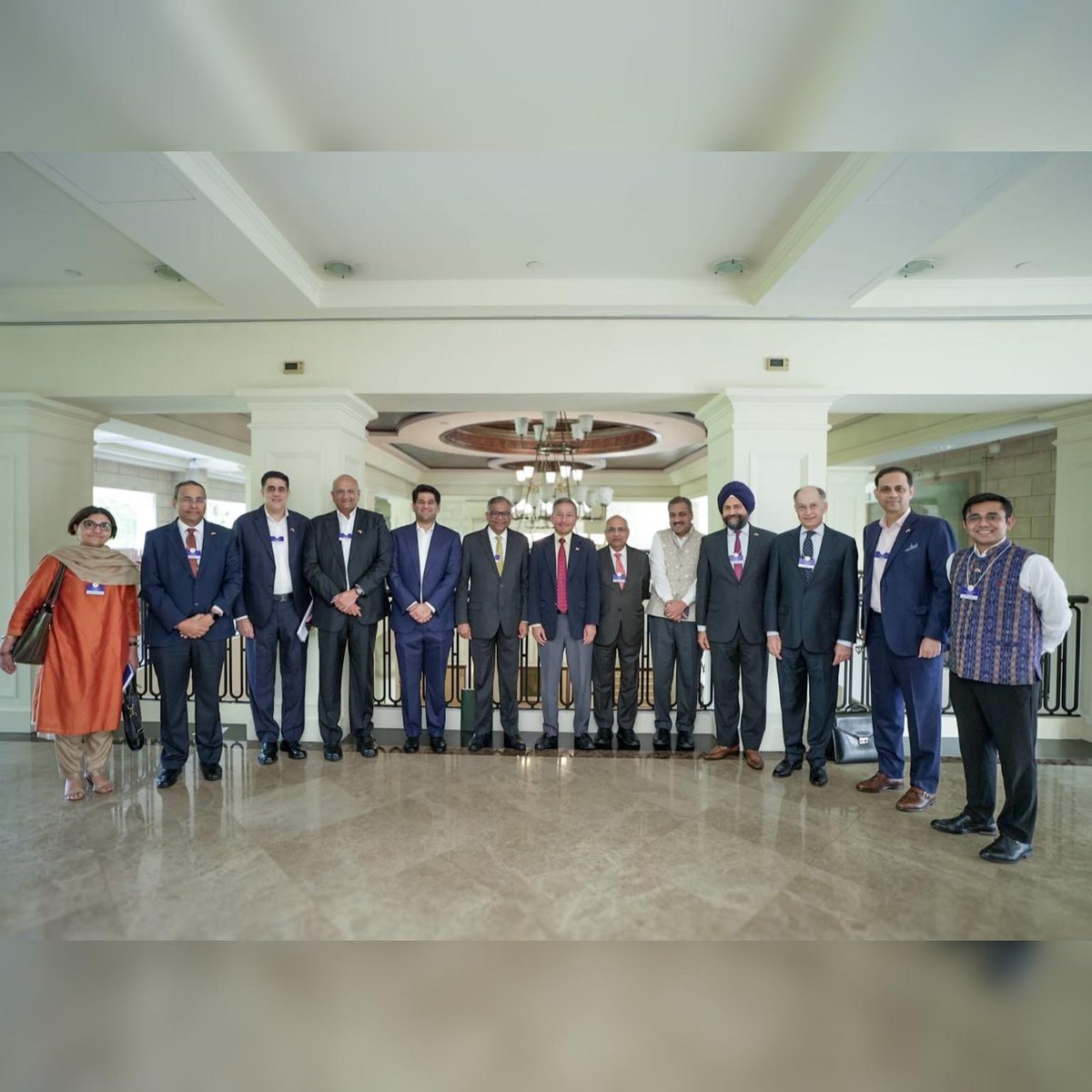 Welcomed the Confederation of Indian Industry to Singapore. They play a vital role in fostering partnerships, bridging businesses, governments, and institutions across both nations and globally.