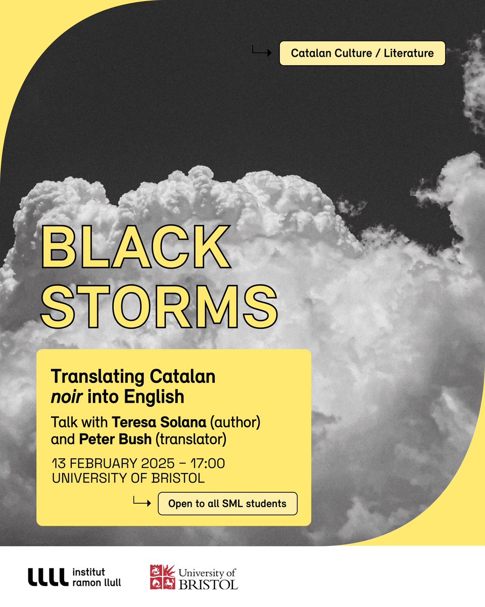 Ahir vam aprendre molt sobre traducció literària i, en particular, el gènere noir i CAT&gt;ENG. 

Gràcies Peter Bush, Teresa Solana i <a href="/IRLlull/">Institut Ramon Llull</a>. ✨