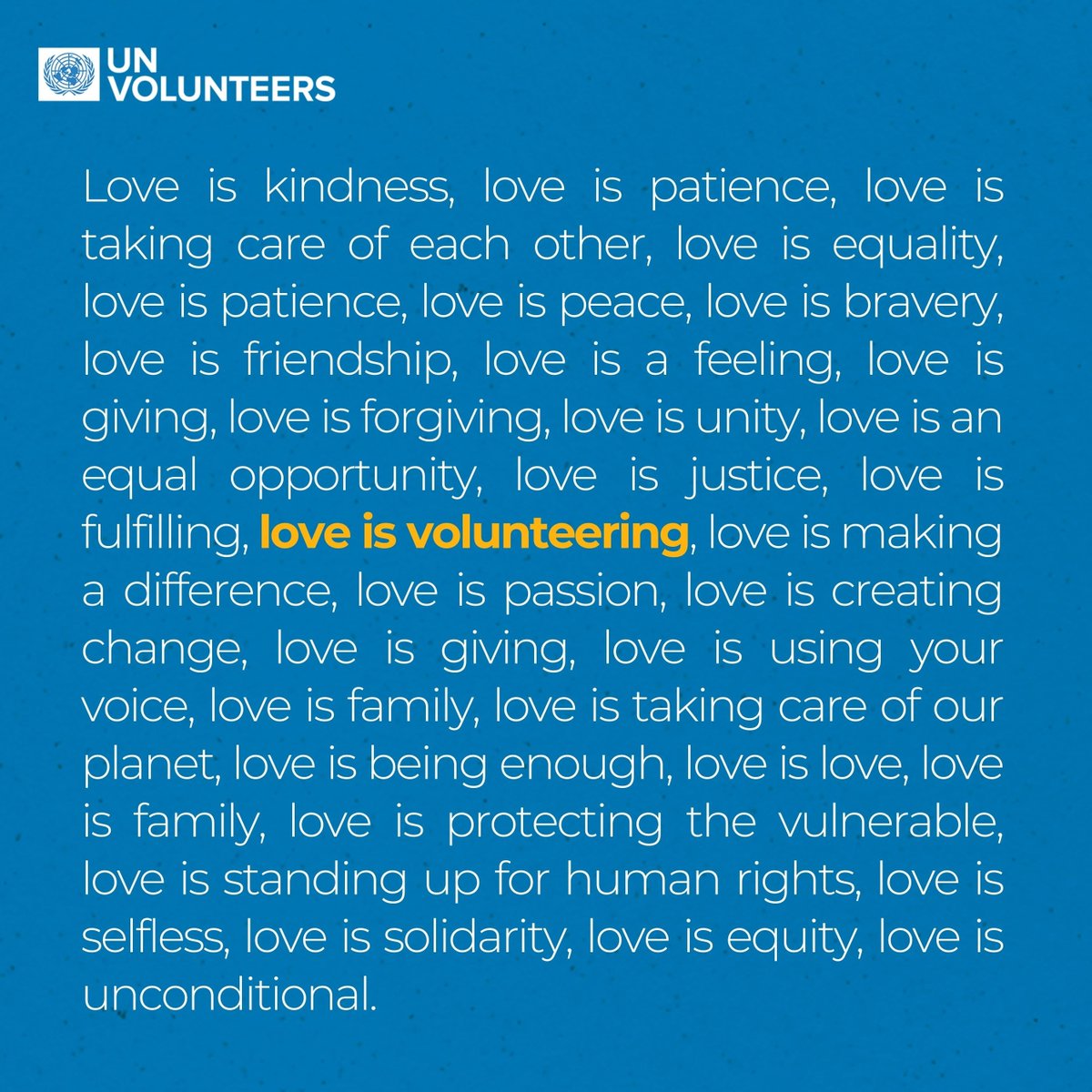 Sharing kindness is sharing love. 

Keep spreading it by volunteering💙 #ValentinesDay