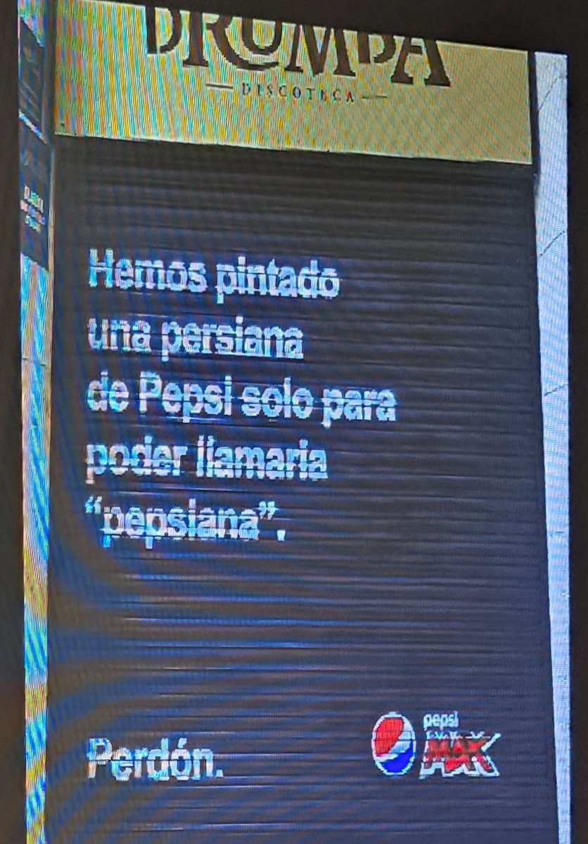 No se puede tener más arte que <a href="/PutosModernos_/">PutosModernos®</a> 🤣 Esta es la buena publicidad: la que llega a tu cerebro primario, la que se te queda en el recuerdo! #cemd2025