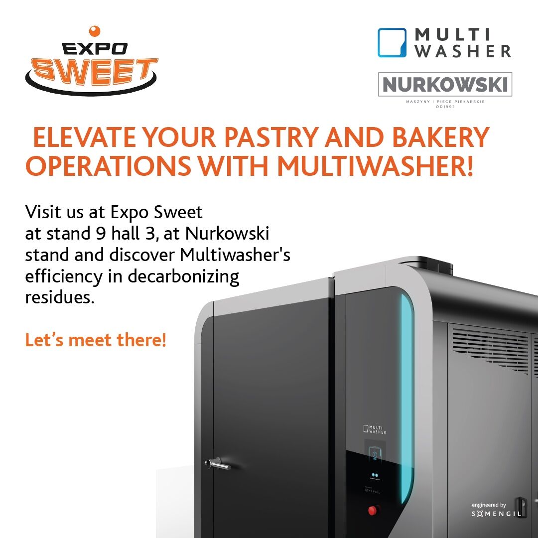 somengil's tweet image. Multiwasher: the future of bakery and pastry industry 🚀

Don’t miss the oportunity to meet Multiwasher  at Expo Sweet at Nurkowski stand.

🗓️ February 16th-19th
📍Expo Sweet: Stand 9, Hall 3 

Schedule a meeting: bit.ly/3PM5LAL

#Somengil #Multiwasher #ExpoSweet