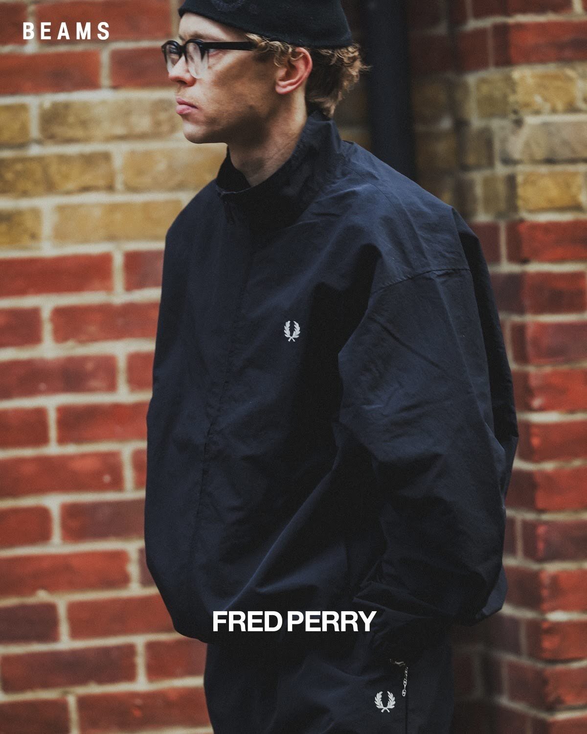 BEAMS別注 FRED PERRY Shell Jacket BEAMS別注 FRED PERRY Shell Jacket