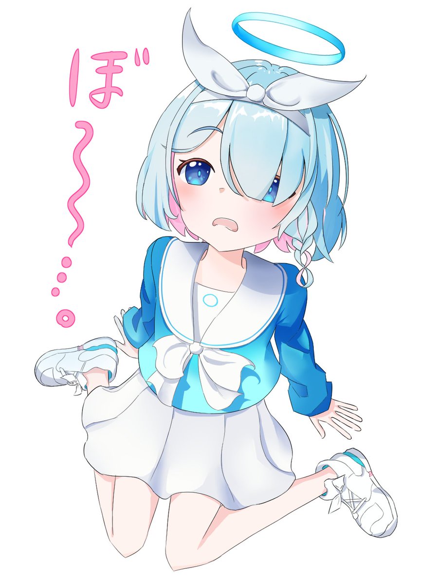 ぼーっとしてるアロナ
#ブルアカ #アロナ #イラスト #絵描きさんと繋がりたい