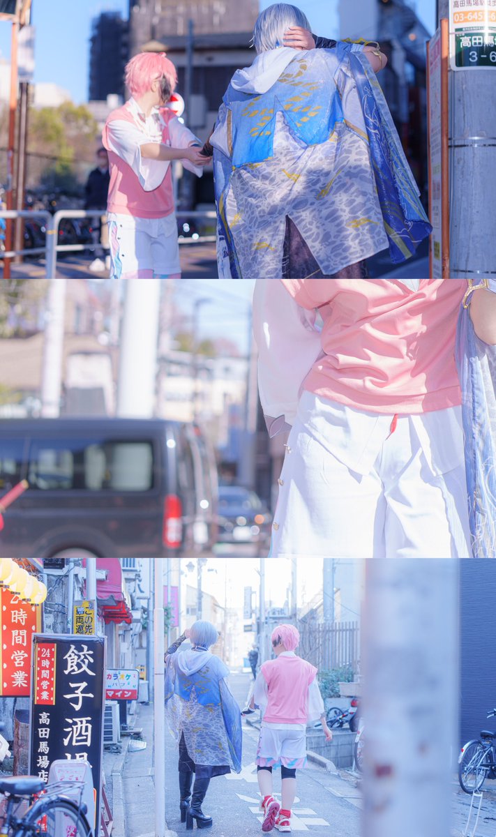 si_yak_'s tweet photo. cos￤※ﾀｯﾌﾟ推奨￤🌈🕒
┈┈┈┈┈┈┈┈┈┈

             日々𓈒𓂂𓏸

┈┈┈┈┈┈┈┈┈┈
ᵖʰᵒᵗᵒ￤@98tml 
🍱🦖￤@_tq_ll 
👻🔪￤@si_yak_ https://t.co/nz9BU9c9uF