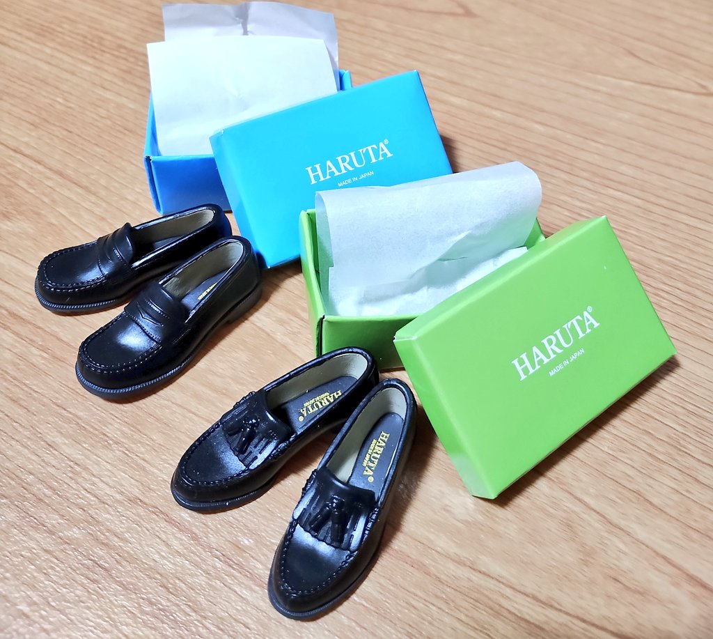 HARUTA ローファーコレクションのガチャ、コンプ買いしたのに待ちきれ