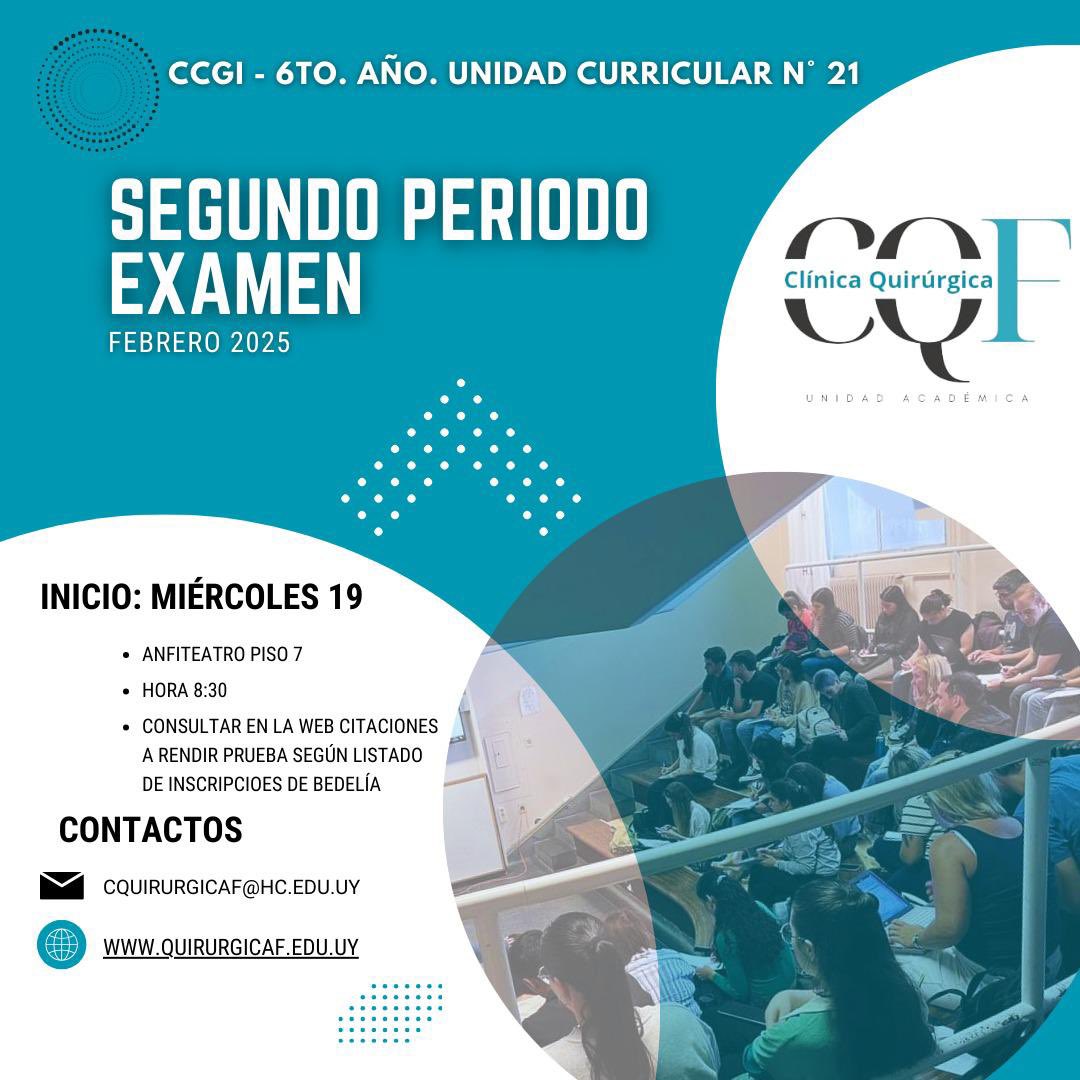 Clínica Quirúrgica F (@f_clinica) on Twitter photo 