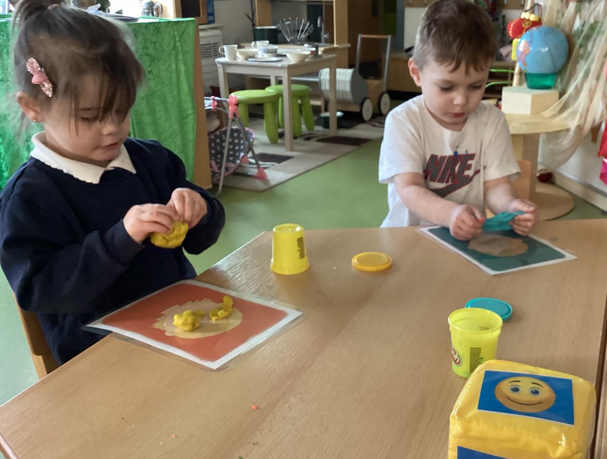 Class 1 have been working on recognising emotions in their Spectrum session this morning. #healthyconfidentindividuals
