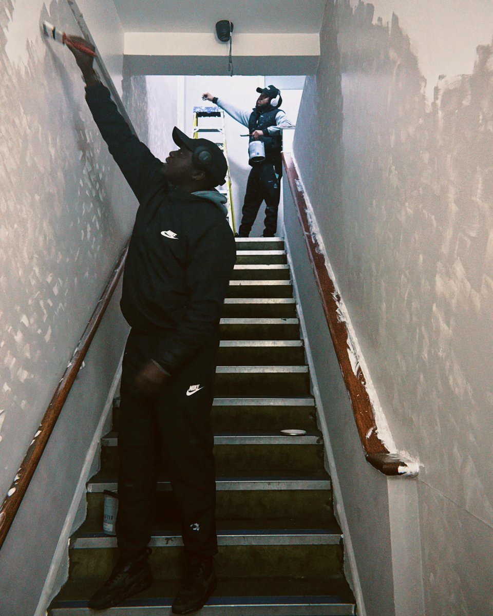 Studio renovations. The new set up is gunna bang! 🤌🏽