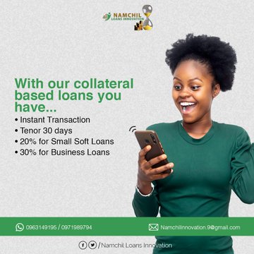 Still having pressure to find that ka santhin for Valentine's? With interest rates at only 20% per month, you can afford to make your loved one's day special.

Call us today.