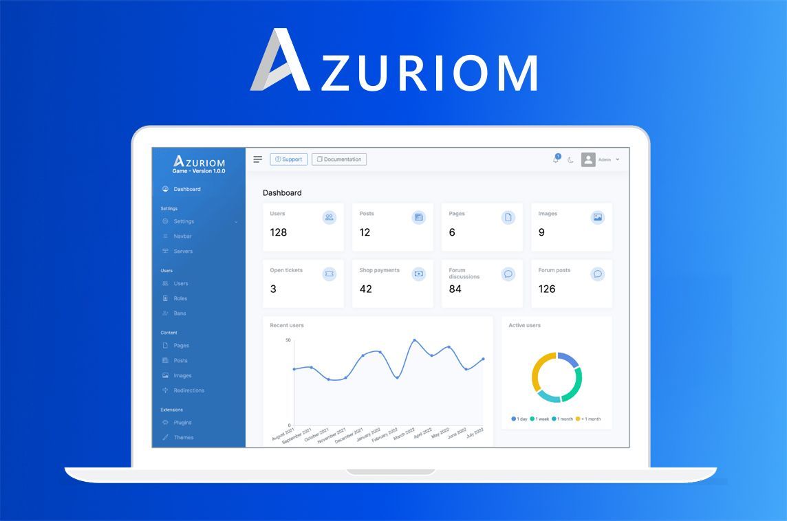 MadeWithLaravel's tweet image. Azuriom is a reliable, fast and secure game CMS #madewithlaravel. It's free and open-source, supporting mainly Minecraft, but also CS:GO, Ark, Rust and more 🕹️ - madewithlaravel.com/azuriom