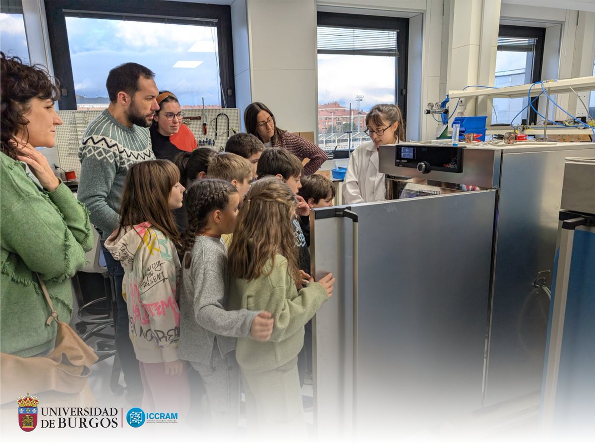 👩‍🔬 To conclude the Week of Women and Girls in Science #11F, we are delighted to have welcomed primary school students, who came to visit ICCRAM to learn about working in a research centre.

Encouraging scientific vocations!🚀
#GirlsInScience #InternationalDay #STEM