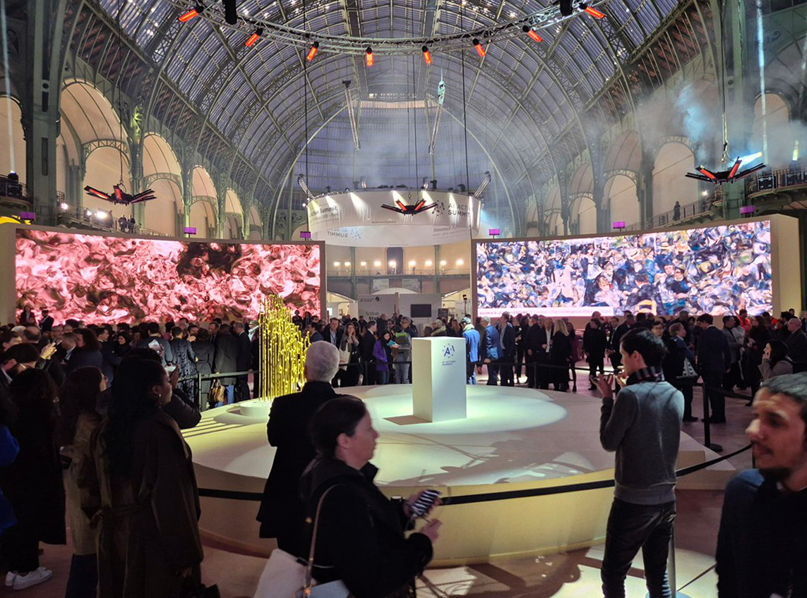 Tezos (@tezos) on Twitter photo Big week for Art on Tezos in Paris π«π·
So what's taking place? π»
During the AI Action Summit, the French President was introduced to <a href="/agoriamusic/">{agoria}</a>'s {Lumina} collection on <a href="/fx_hash_/">fxhash</a> & Ξ£ Lumina on <a href="/objktone/">objkt.one</a>, which premiered as part of the <a href="/MuseeOrsay/">MusΓ©e d'Orsay</a> and <a href="/TezosFoundation/">Tezos Foundation</a> Big week for Art on Tezos in Paris π«π·
So what's taking place? π»
During the AI Action Summit, the French President was introduced to <a href="/agoriamusic/">{agoria}</a>'s {Lumina} collection on <a href="/fx_hash_/">fxhash</a> & Ξ£ Lumina on <a href="/objktone/">objkt.one</a>, which premiered as part of the <a href="/MuseeOrsay/">MusΓ©e d'Orsay</a> and <a href="/TezosFoundation/">Tezos Foundation</a>