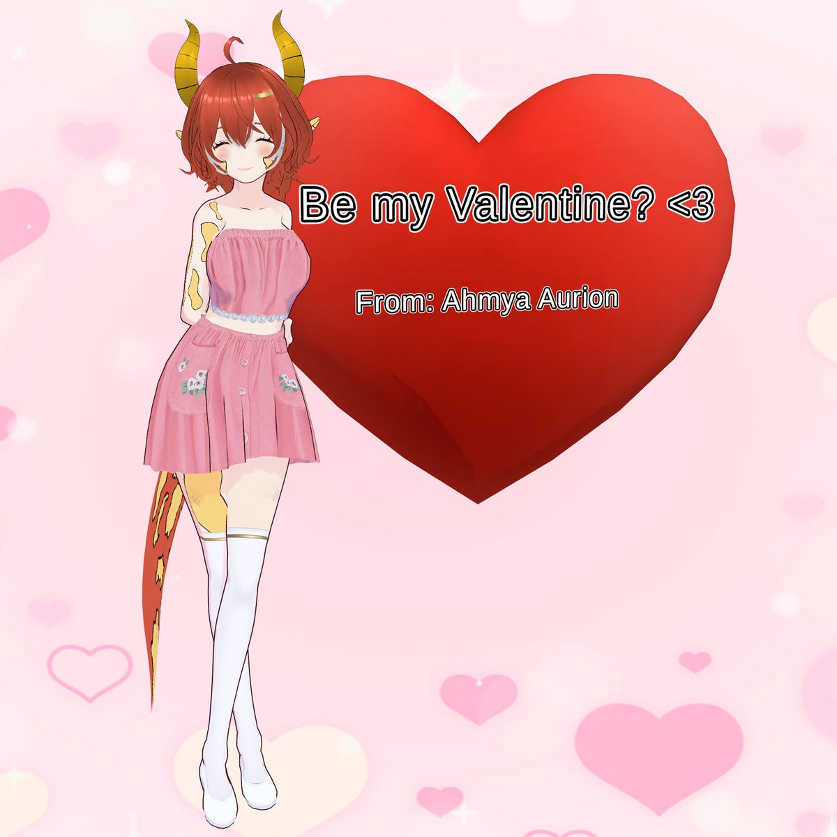 AhmyaAurionVT's tweet image. Happy Valentines Day &amp;lt;3
