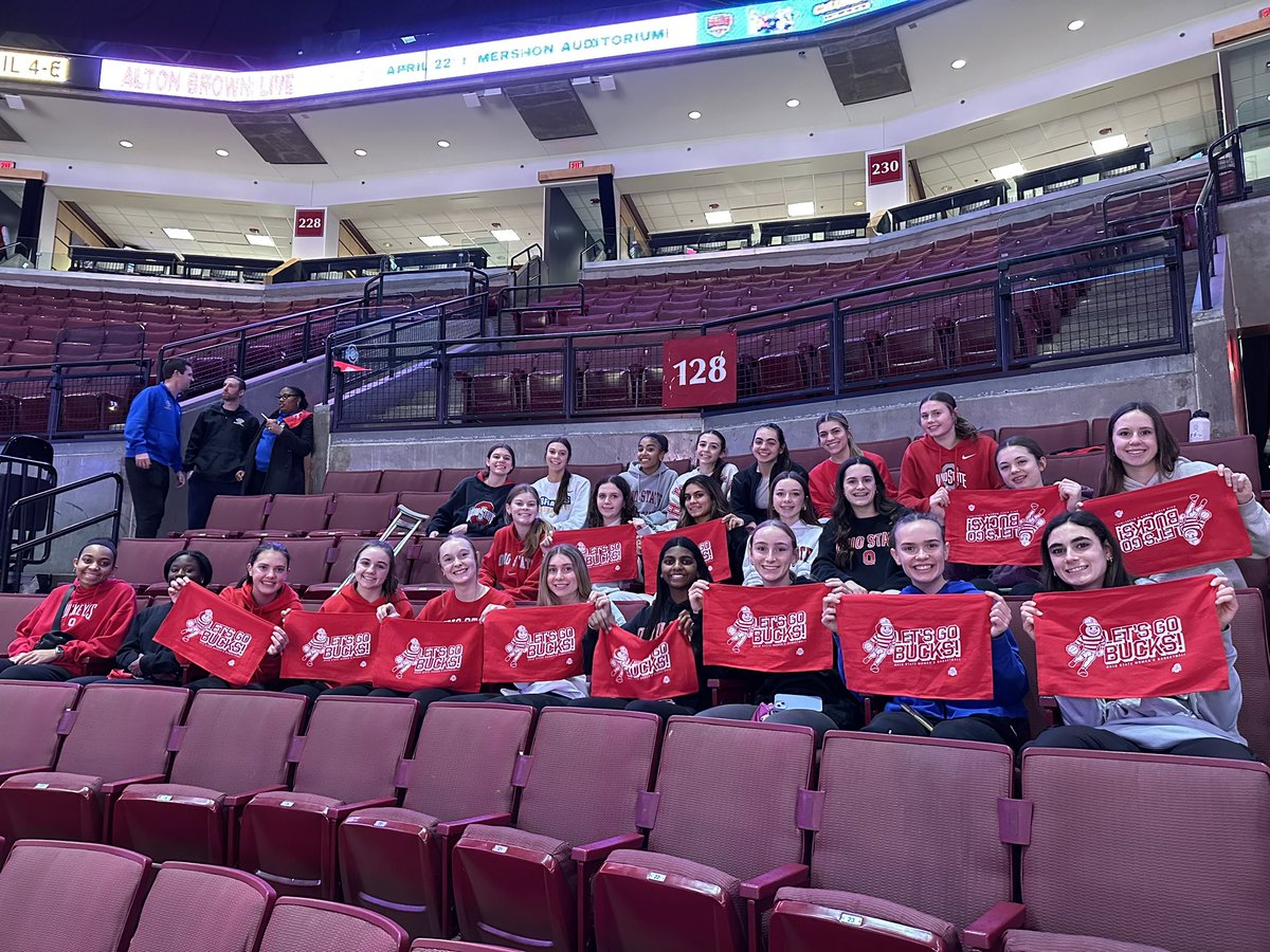 Lady Braves Basketball (@ohsgbball) on Twitter photo Great night out with the team! Bucks win in OT and we were able to enjoy a nice tour beforehand.
Thanks <a href="/OhioStateWBB/">Ohio State Women’s Basketball</a> !
#FAMILY Great night out with the team! Bucks win in OT and we were able to enjoy a nice tour beforehand.
Thanks <a href="/OhioStateWBB/">Ohio State Women’s Basketball</a> !
#FAMILY