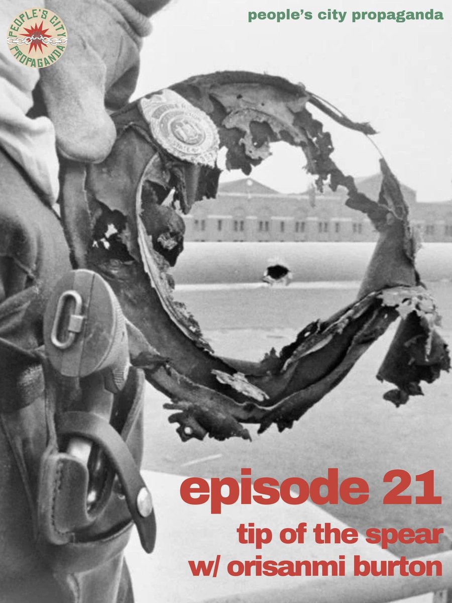 PplsCityProp's tweet image. ⏰NEW EPISODE ALERT ⏰
We're back with our 1st episode of 2025! We were very fortunate to have Orisanmi Burton join us to discuss his highly acclaimed book - Tip of the Spear: Black Radicalism, Prison Repression, and the Long Attica Revolt.
Listen here: peoplescitycouncil-la.com/pcp21