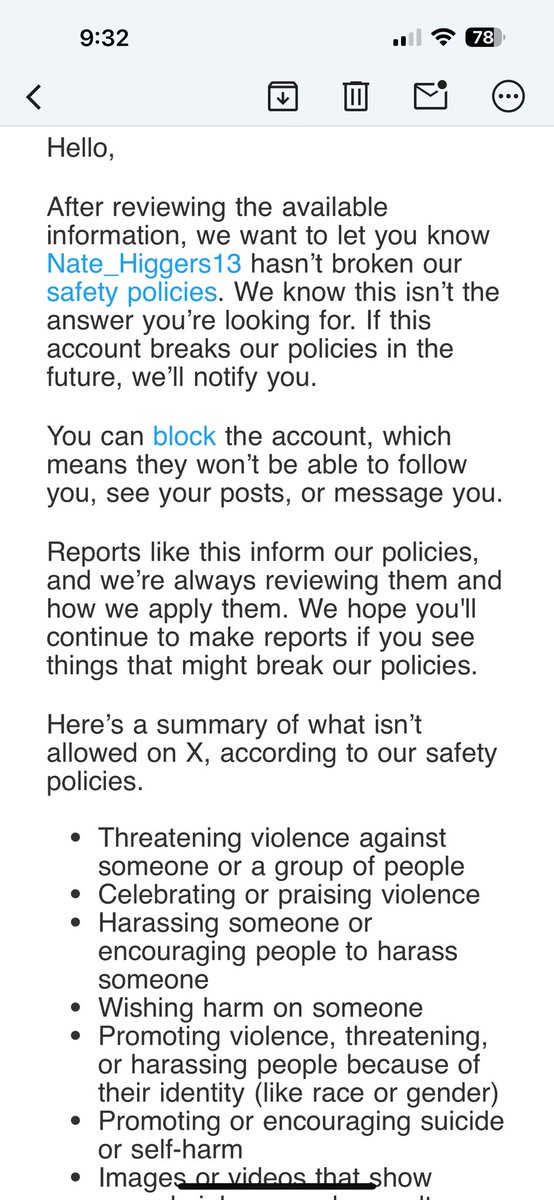 rontyoung's tweet image. Wow @X does not give a damn.  I reported a hate post but they say it’s not. Ok bet