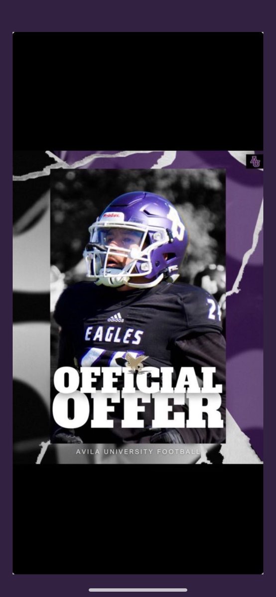 after a grate conversion with coach <a href="/waunton44/">Warren thomas</a> i blessed to receive my first offer from Avila University 
<a href="/AhhCC_FB/">Cypress Creek Football</a> <a href="/CoachDMcKinney/">Deveon McKinney</a> <a href="/CoachPJWilson/">Coach Wilson</a> <a href="/Bryan_Hornsby/">Bryan Hornsby</a> 
<a href="/AvilaFootball/">Avila University Football</a>
