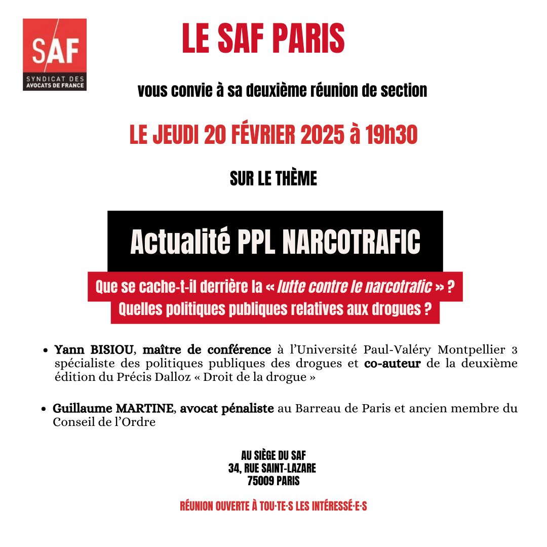Contrairement au narratif guerrier, inefficace et inopérant, une réflexion de fond est tout à fait possible, voire indispensable sur les politiques publiques relatives aux drogues !
Avec <a href="/yannbisiou/">yann bisiou</a> et <a href="/Gui_Martine/">Guillaume Martine</a>