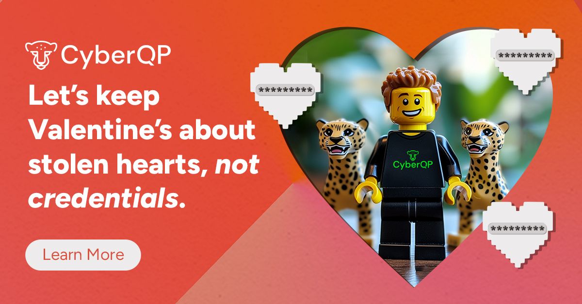 Create a moving target defense with Just-in-Time Privileged Accounts and reduce the risk of credential-based attacks to enhance your overall security posture. 

Happy Valentine's Day from CyberQP 💘