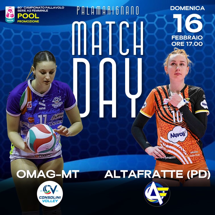 DOPO LE GIOIE DI COPPA LA OMAG-MT SI RITUFFA IN CLIMA CAMPIONATO
volleysangiovanni.it/blog/index.php…